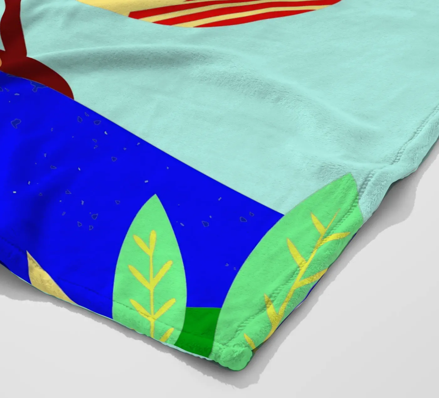 bird vector plaid polaire de Botania