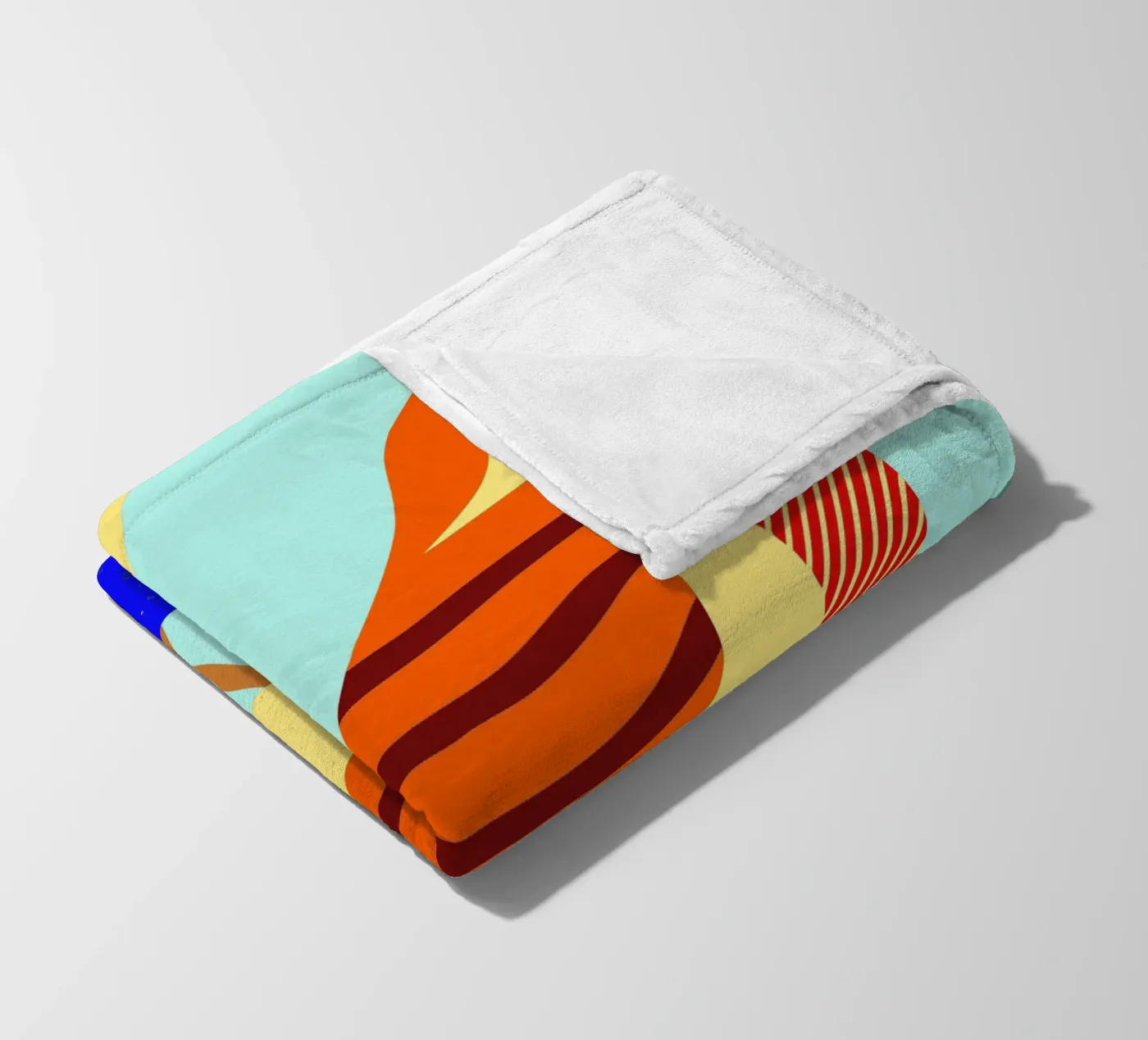 bird vector fleece blanket by Botania