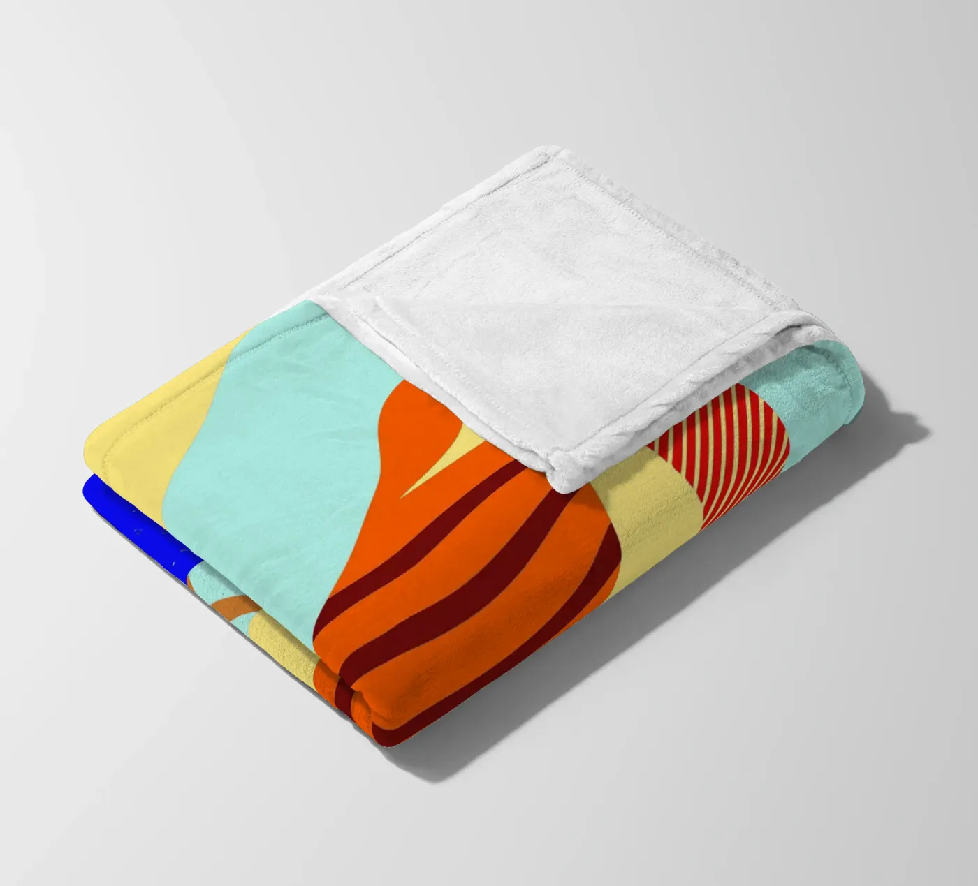 bird vector fleece blanket by Botania