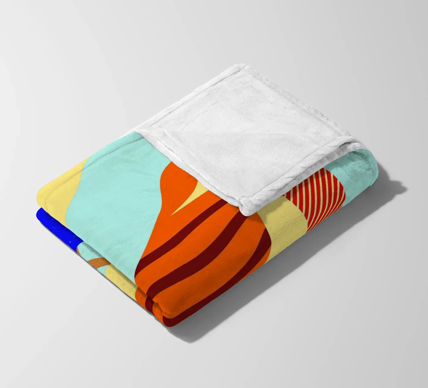 bird vector fleece blanket by Botania