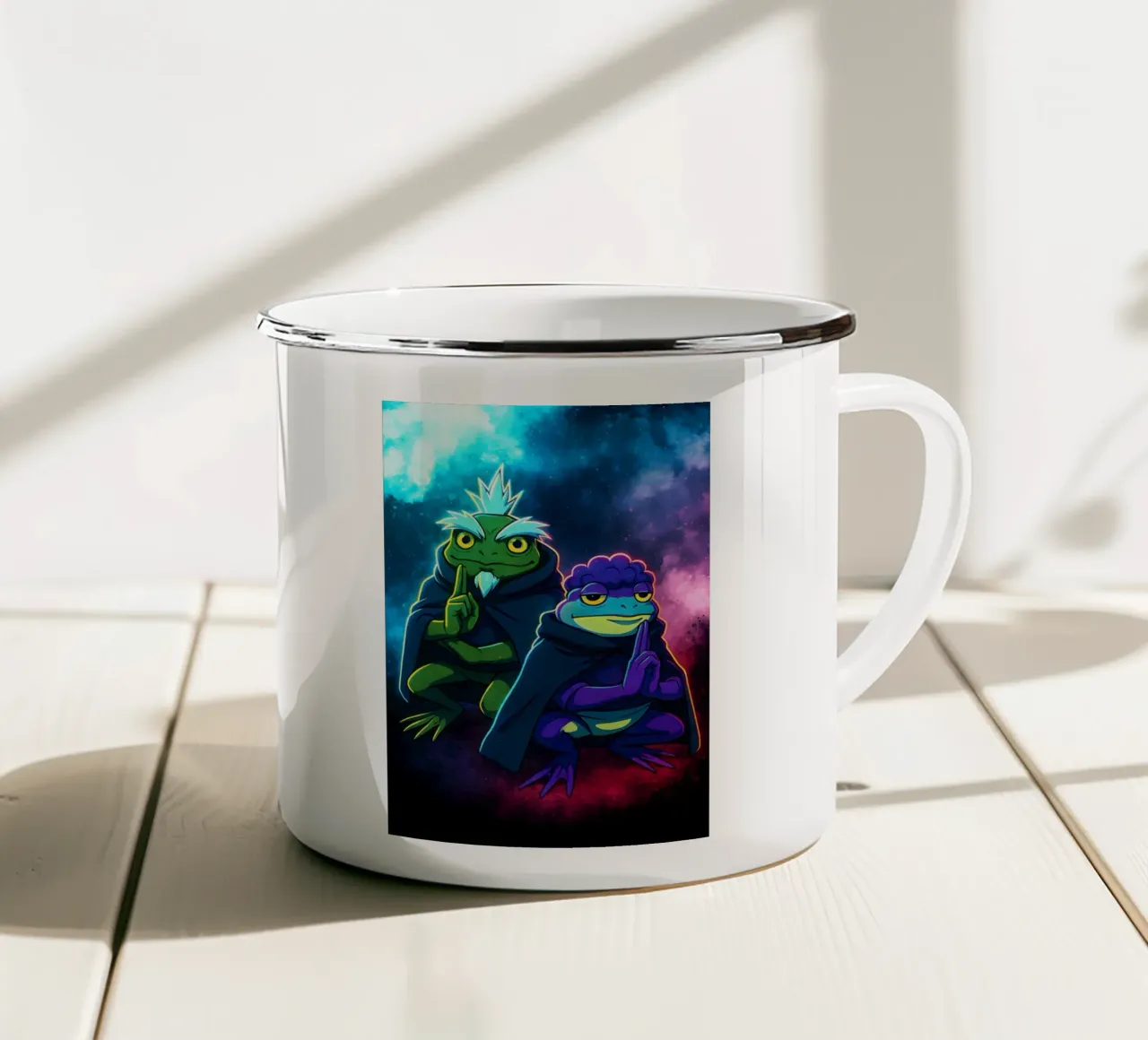 Soul Of Naruto Fukasaku - Shima tazza in smalto da DGSoulheroes