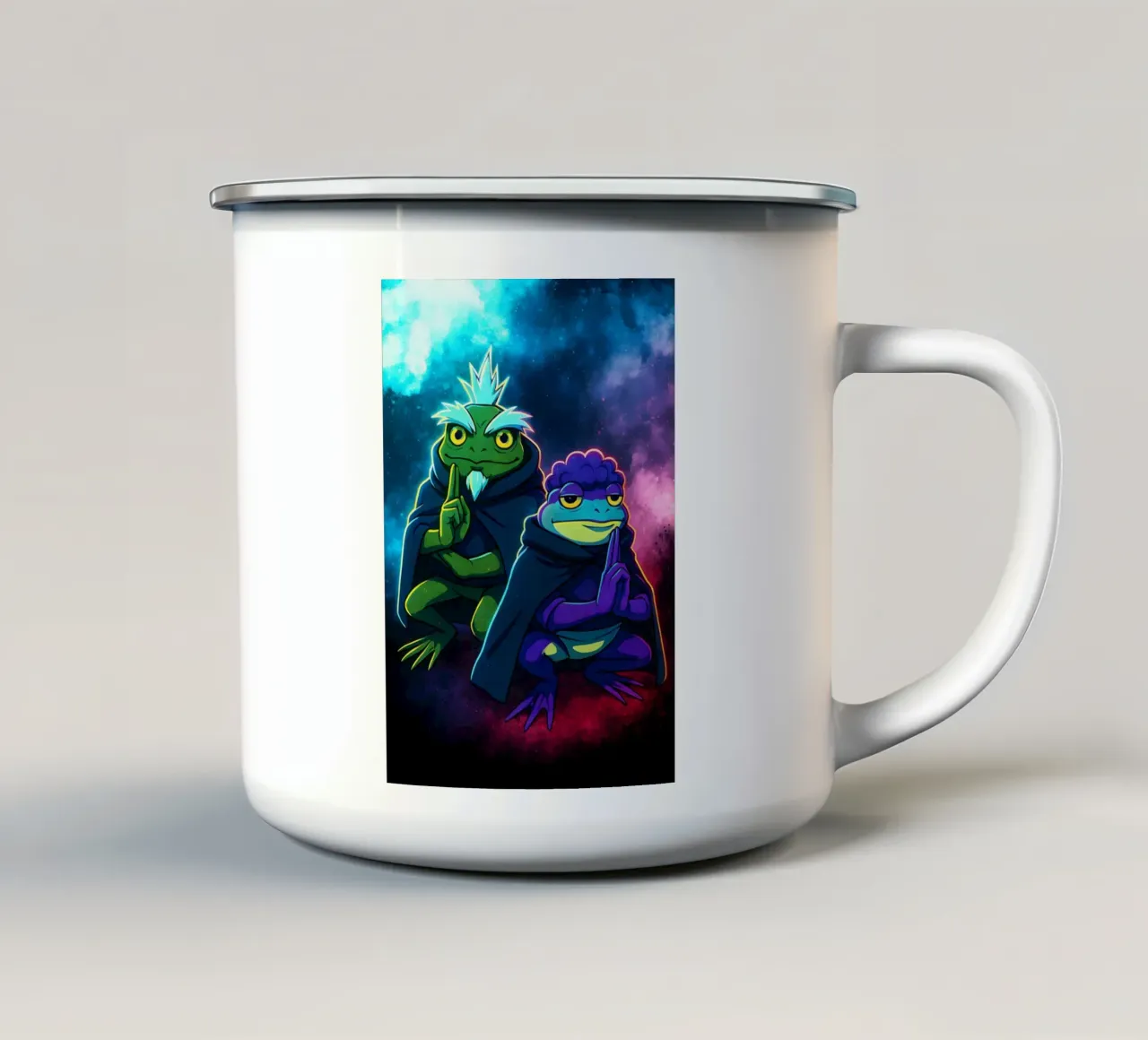 Soul Of Naruto Fukasaku - Shima tazza in smalto da DGSoulheroes