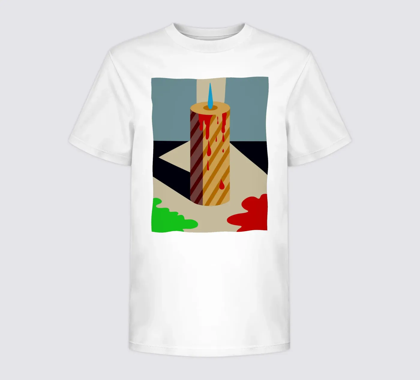 candle vector t-shirt bambini da Botania