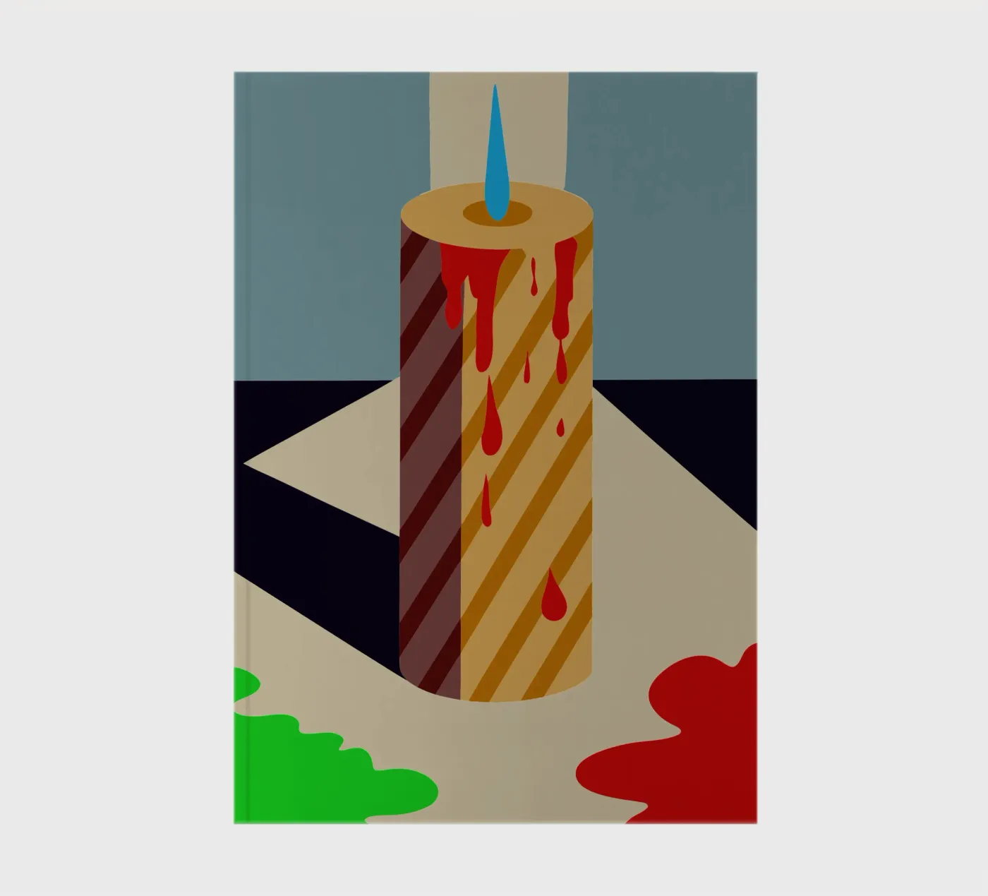 candle vector notebook by Botania