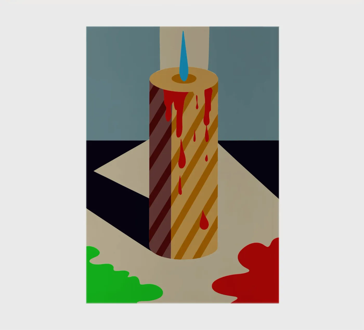 candle vector notebook by Botania