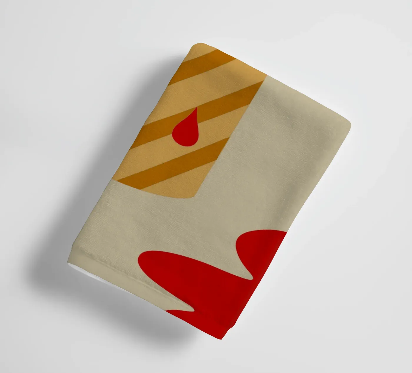 kaars vector badhanddoek van Botania