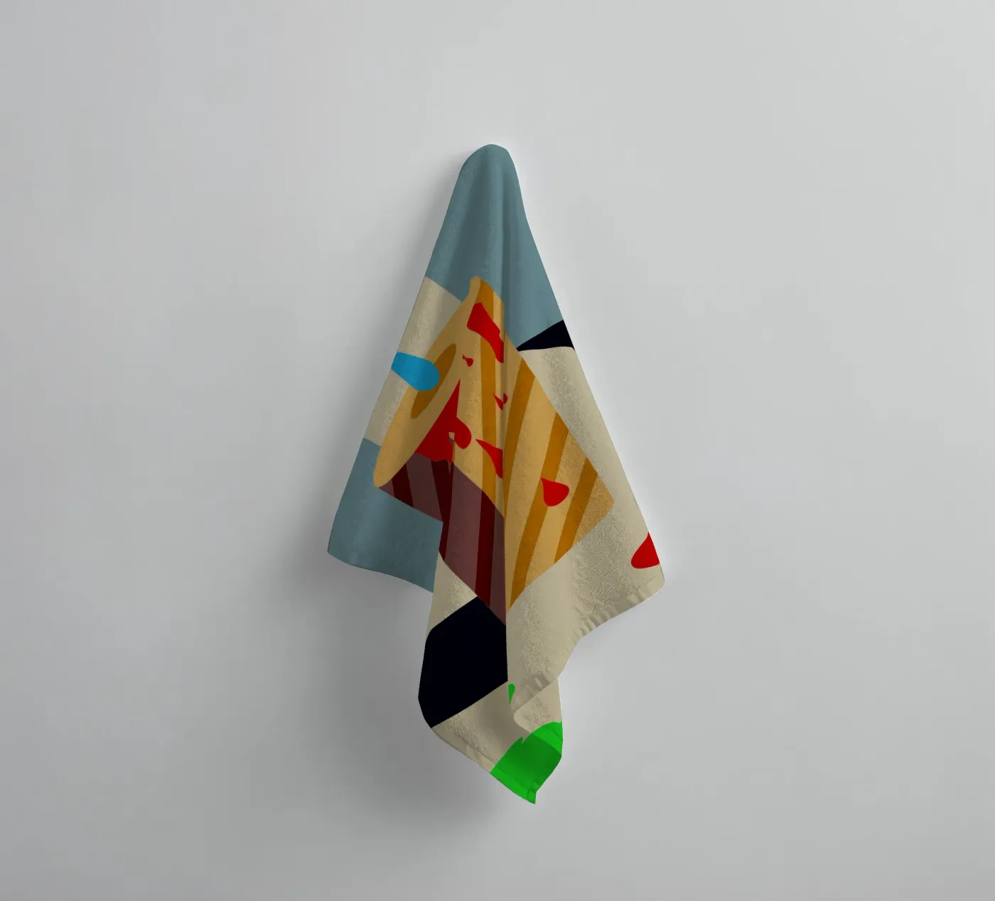 kaars vector badhanddoek van Botania