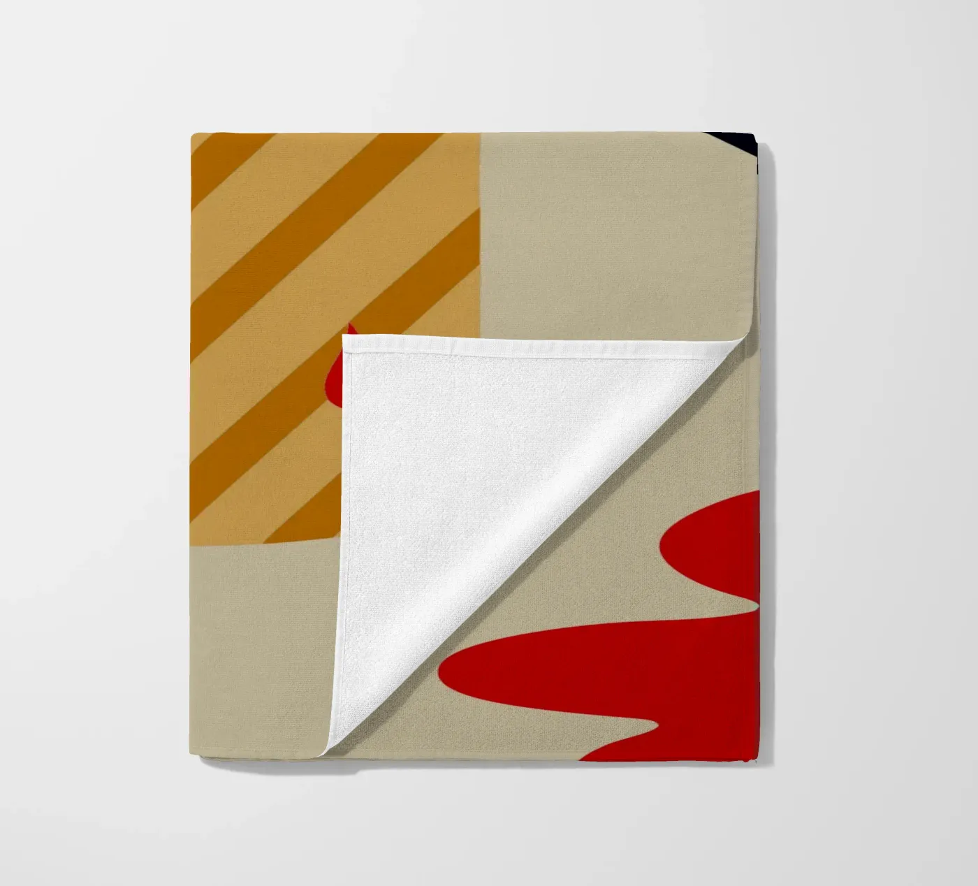 candle vector beach towel by Botania