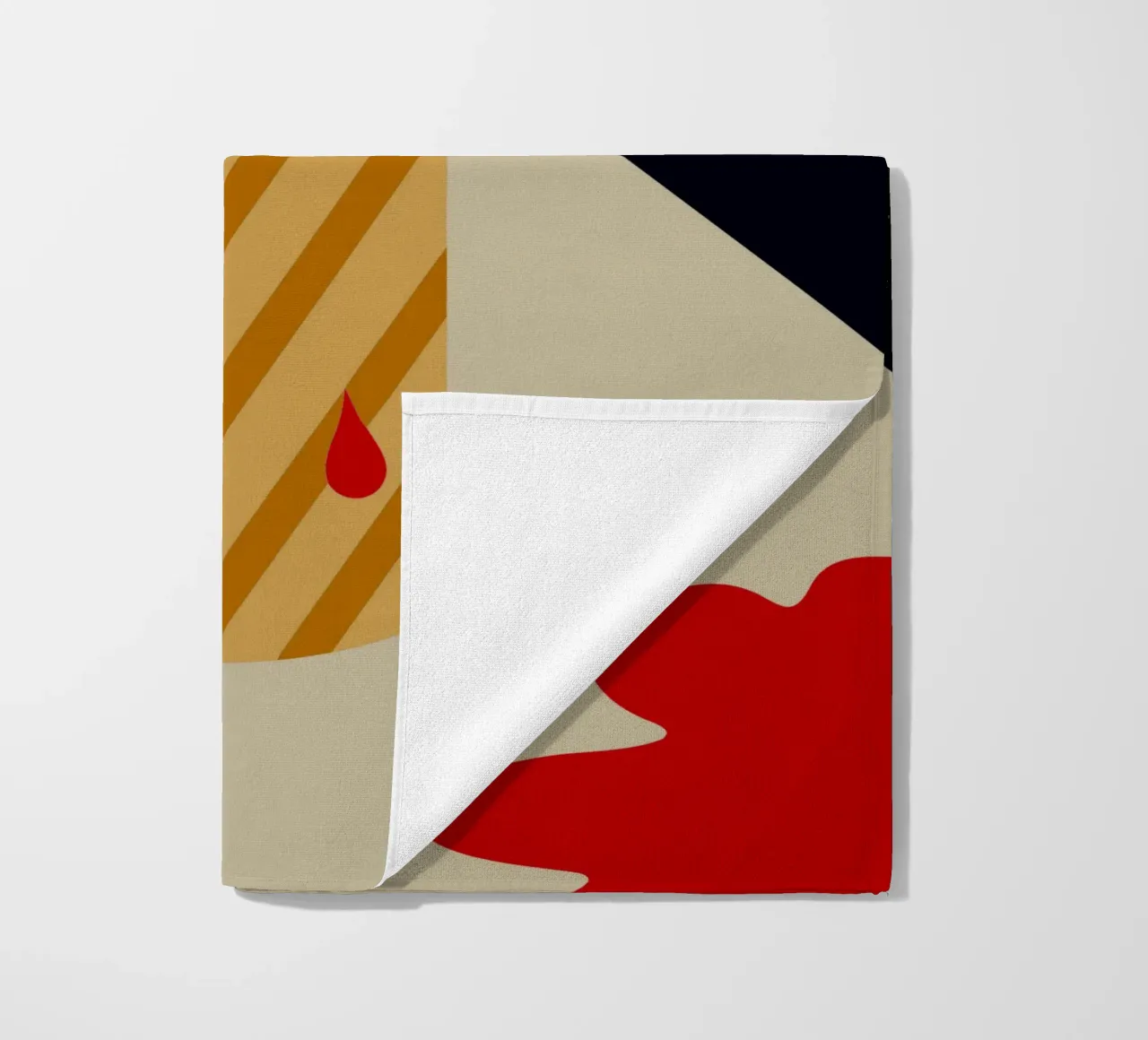 vettore candela telo mare da Botania