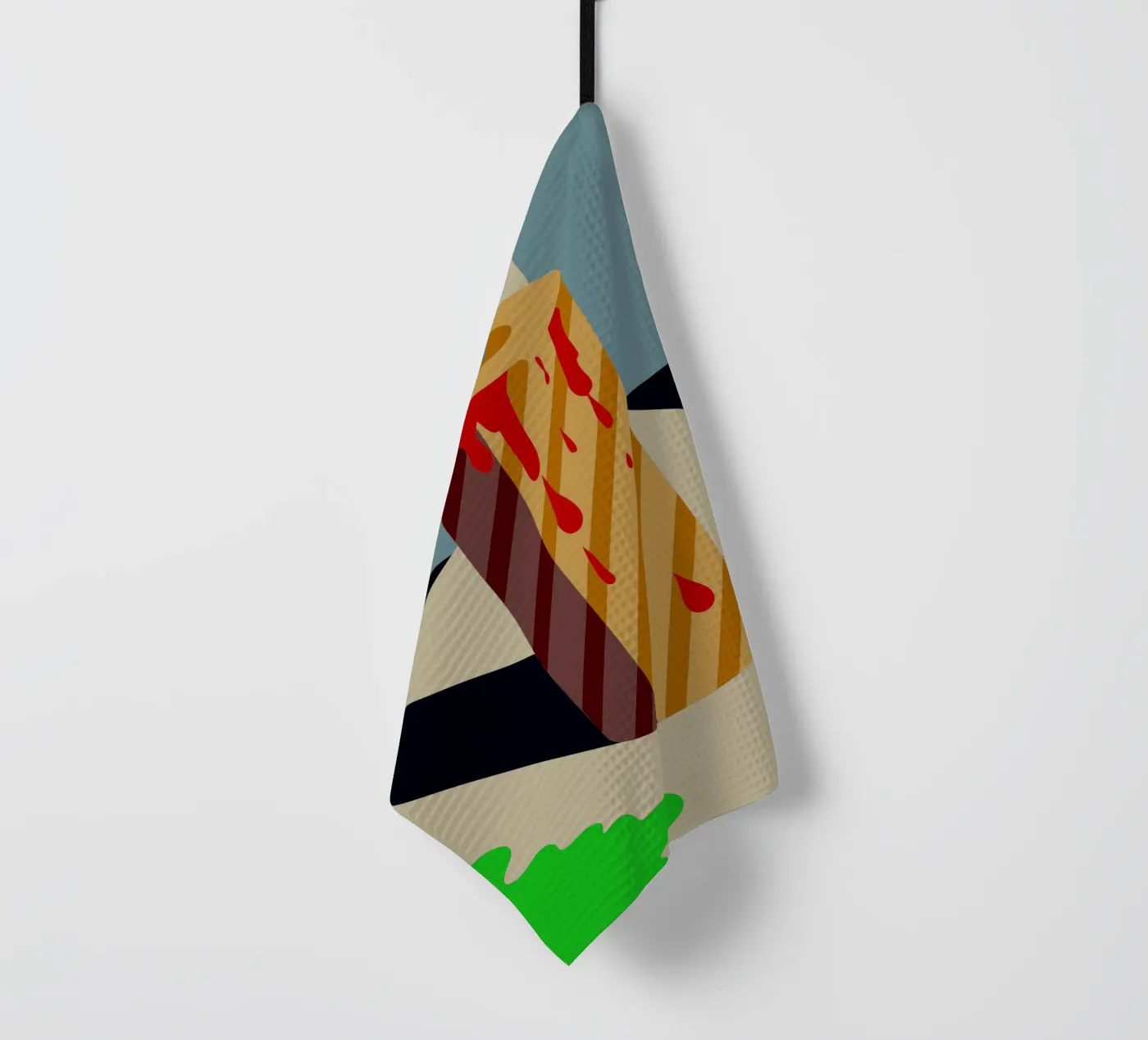 kaars vector theedoek van Botania