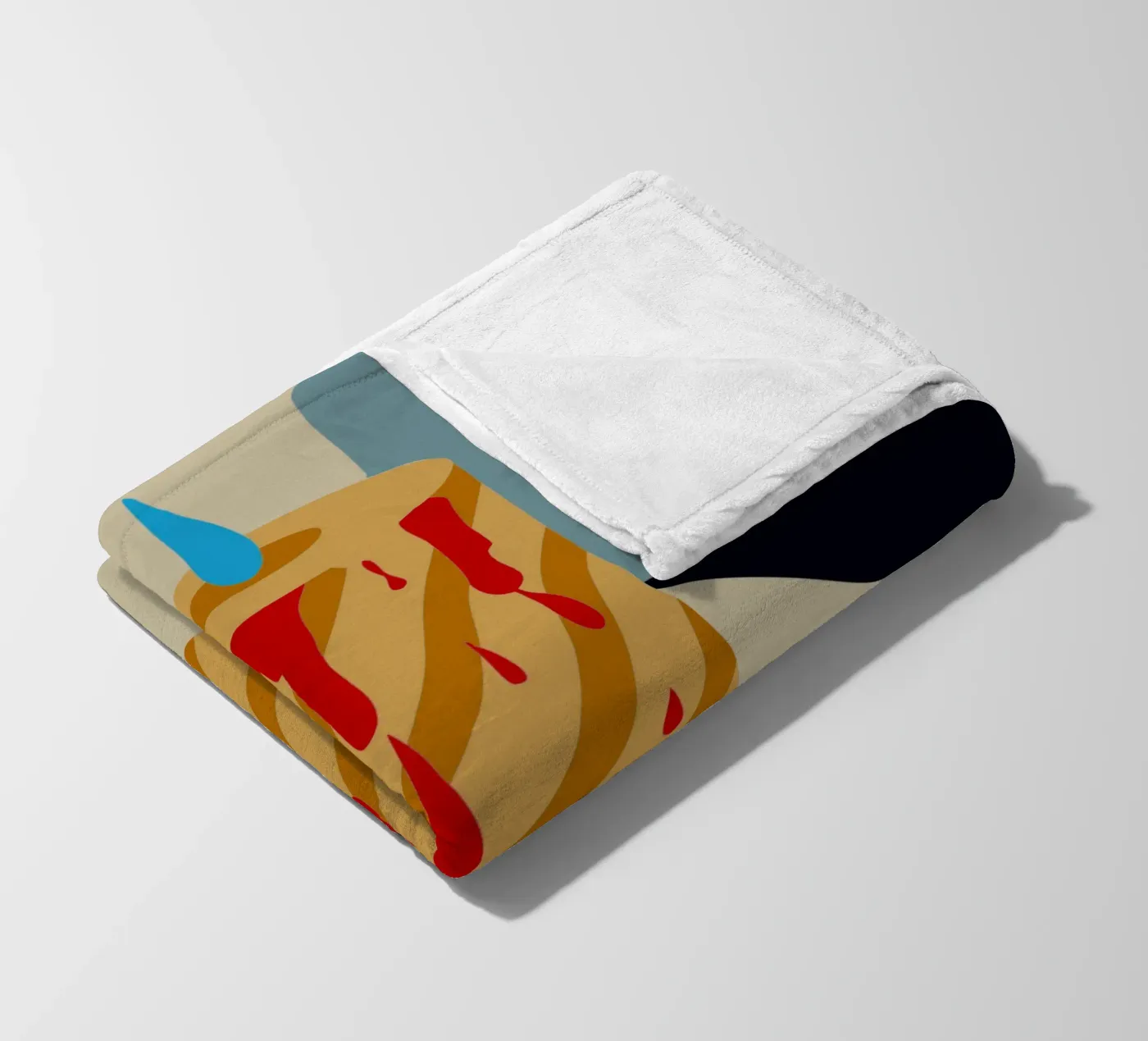 candle vector plaid polaire de Botania