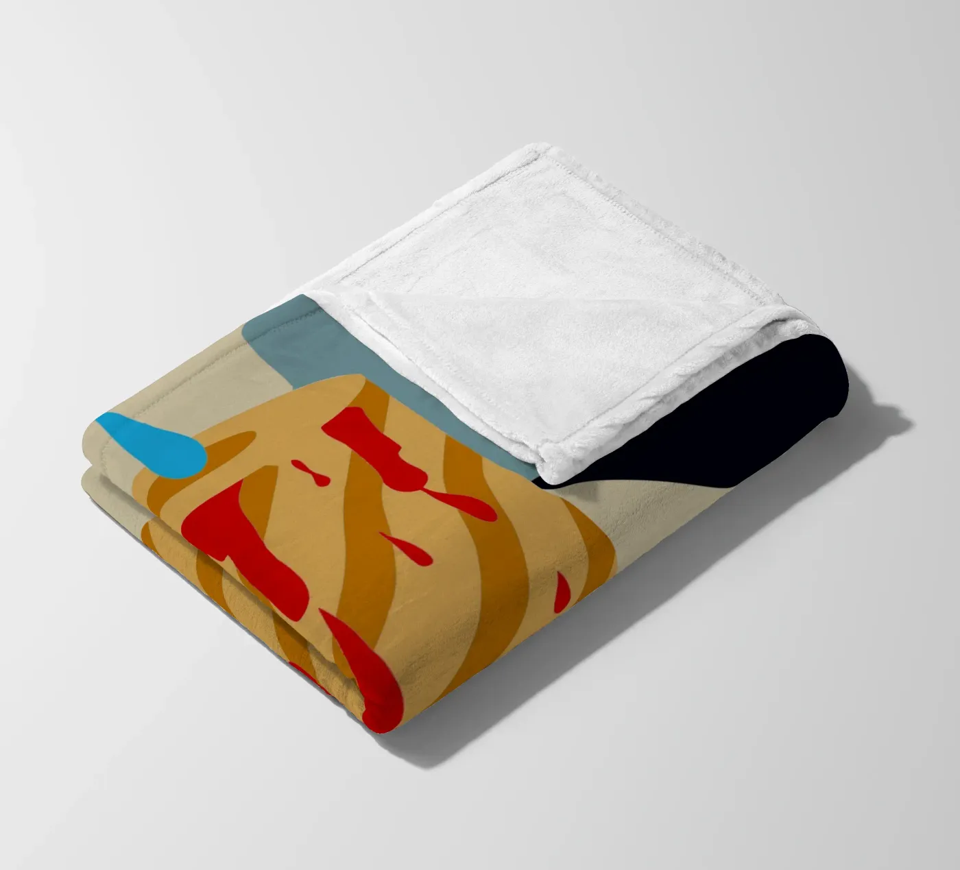 candle vector plaid polaire de Botania