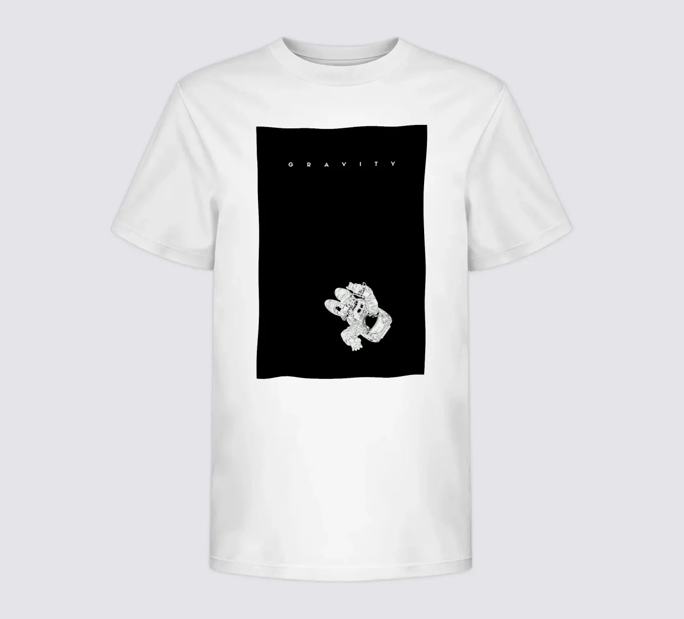 Gravity kinder t-shirt van Cranio Dsgn