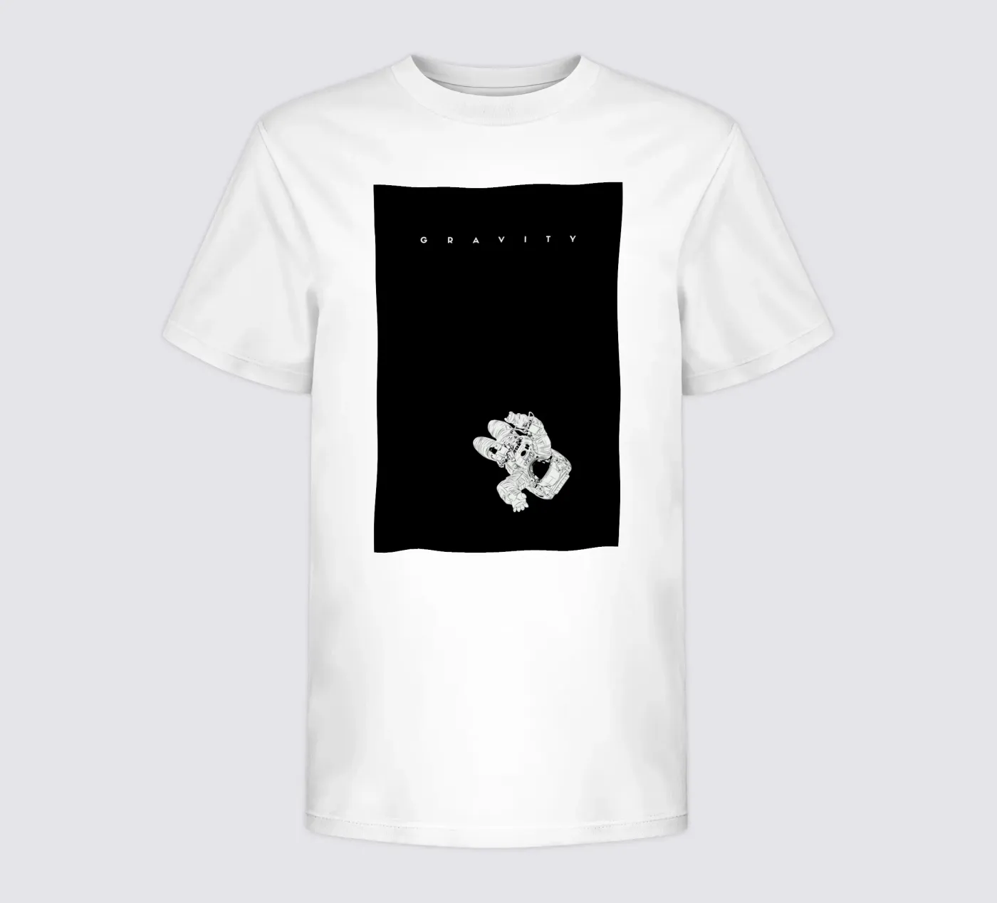Gravity kinder t-shirt van Cranio Dsgn