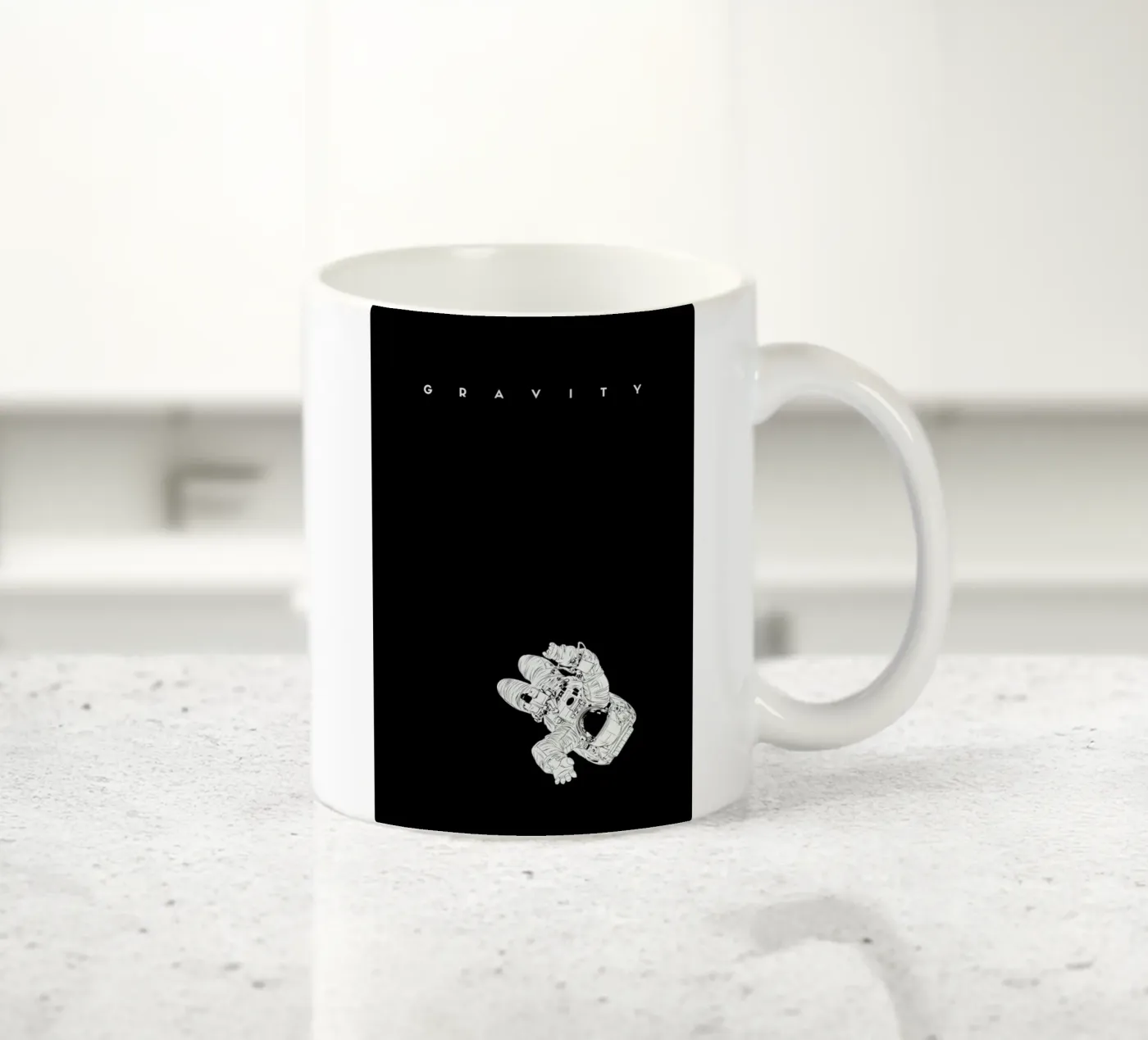 Gravity ceramic mug by Cranio Dsgn