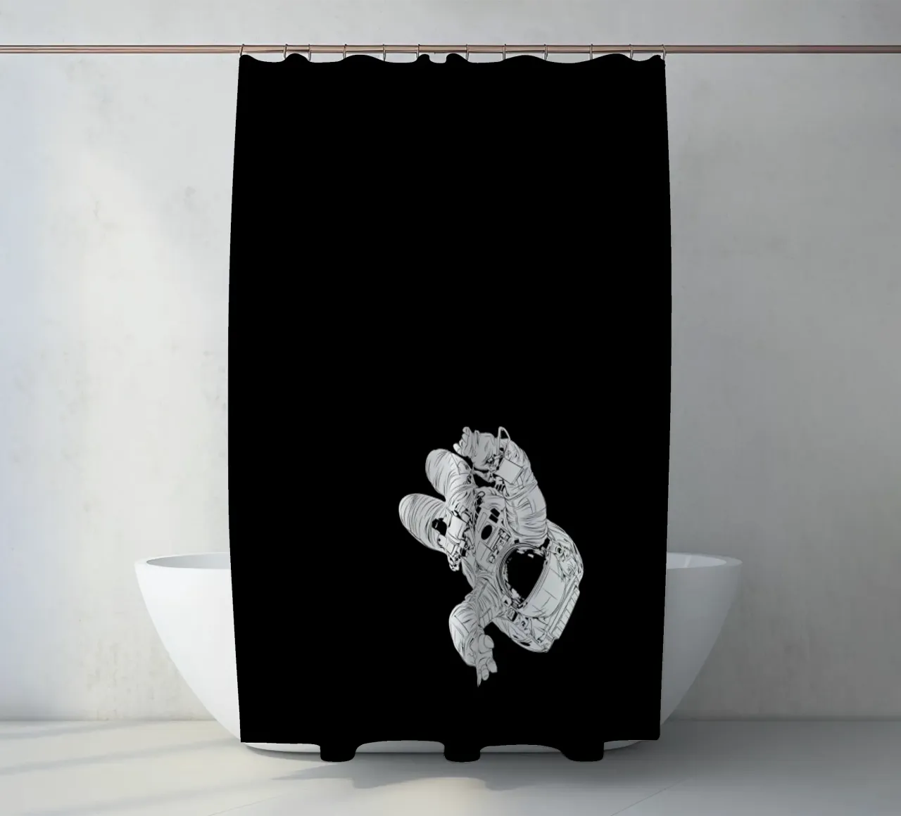 Gravity Duschvorhang von Cranio Dsgn