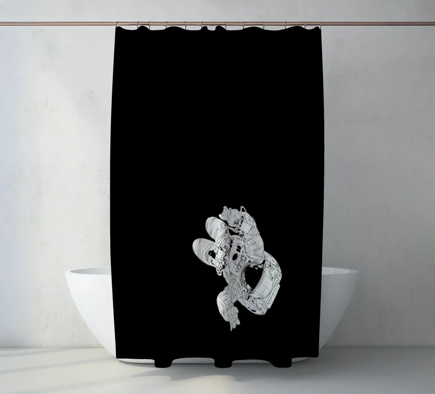 Gravity Duschvorhang von Cranio Dsgn