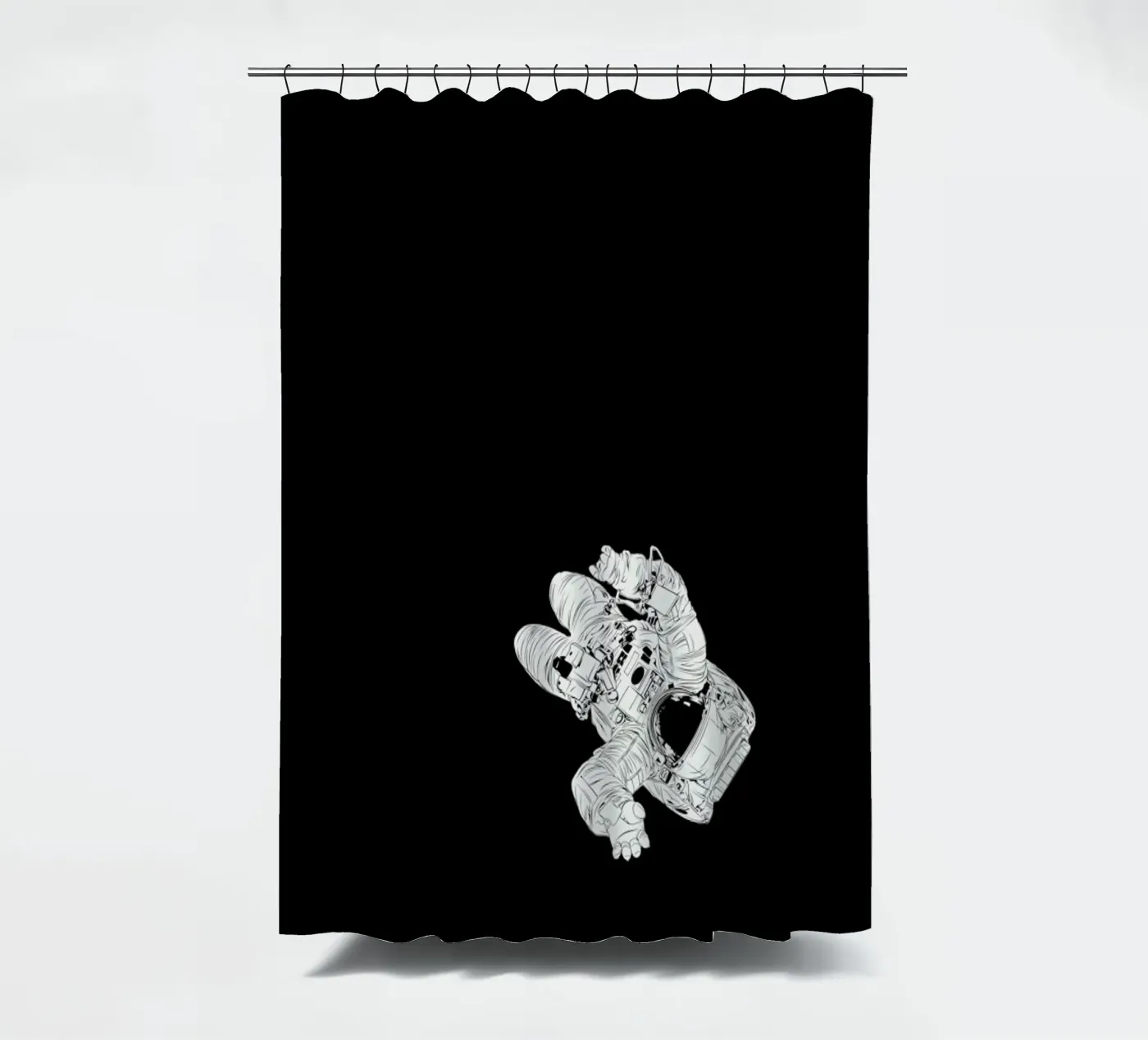 Gravity douchegordijn van Cranio Dsgn