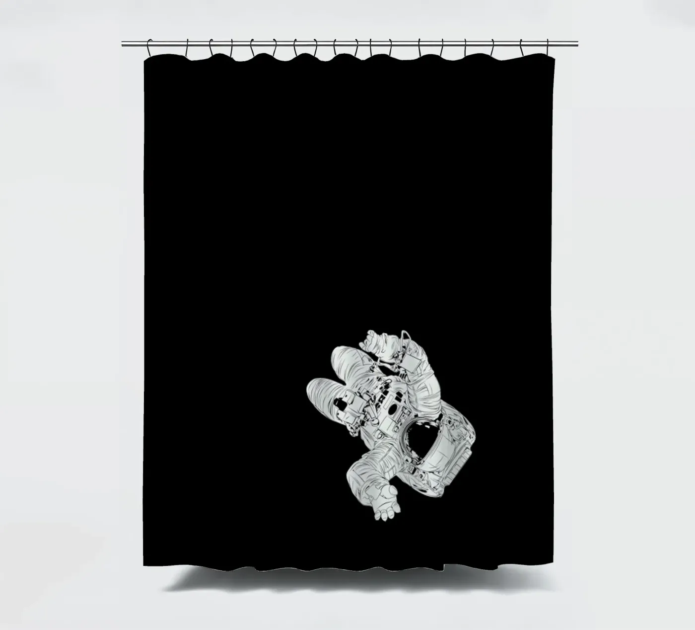 Gravity douchegordijn van Cranio Dsgn