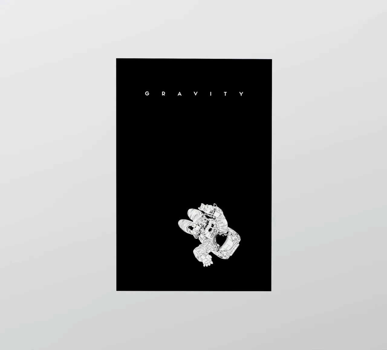 Gravity sticker by Cranio Dsgn