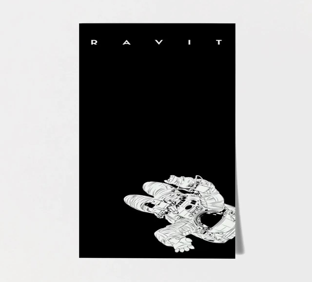 Gravity sticker sheet by Cranio Dsgn