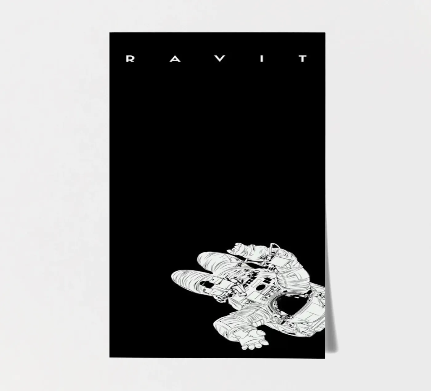 Gravity foglio adesivo da Cranio Dsgn