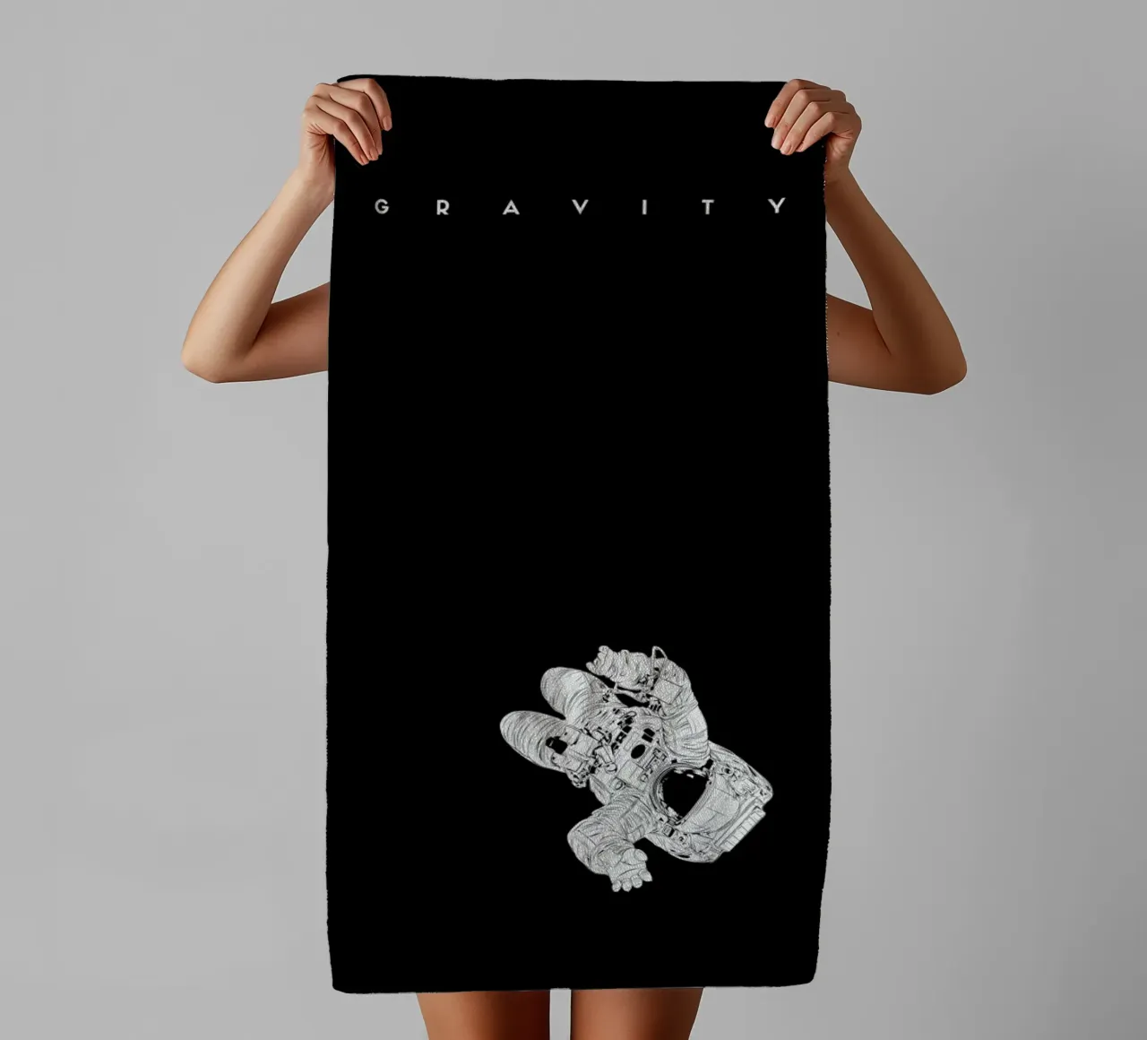 Gravity asciugamano da bagno da Cranio Dsgn