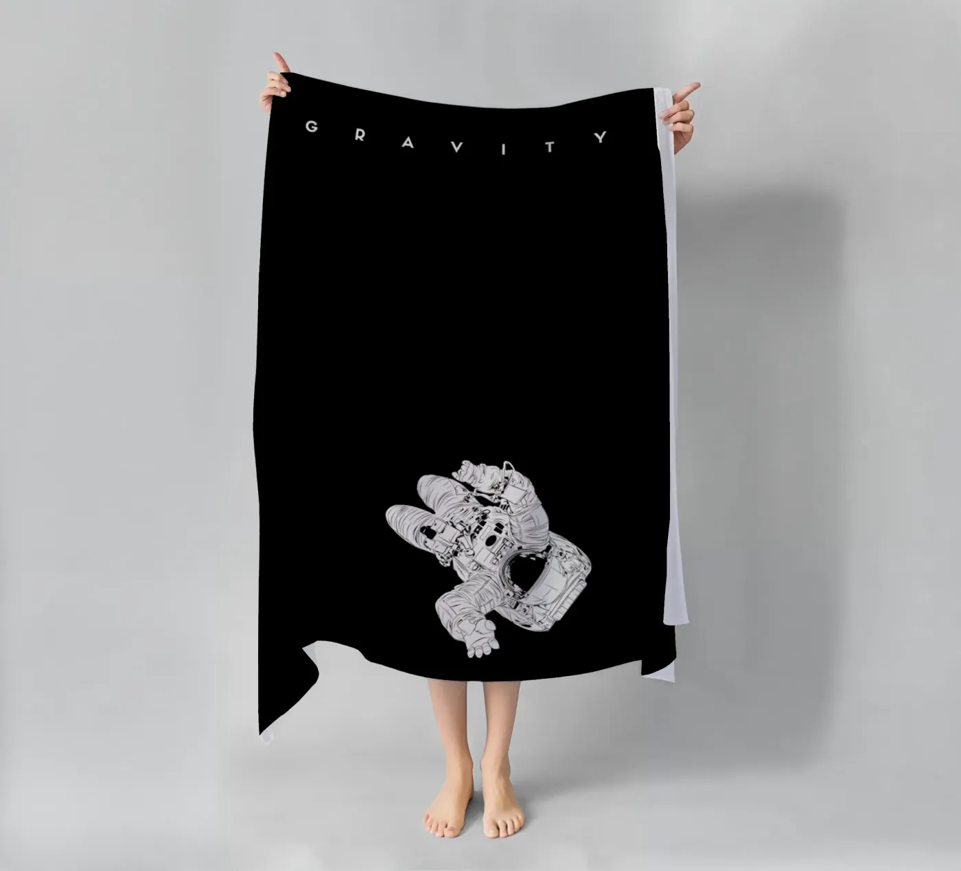 Gravity Strandtuch von Cranio Dsgn