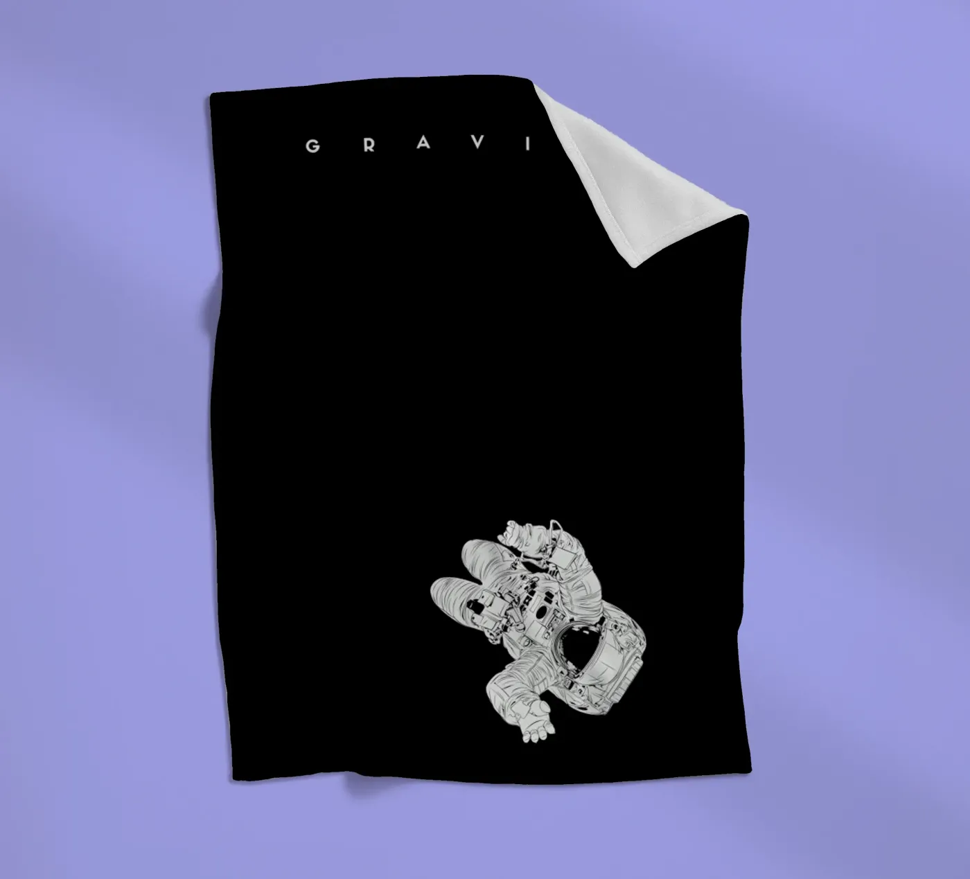 Gravity coperta in pile da Cranio Dsgn