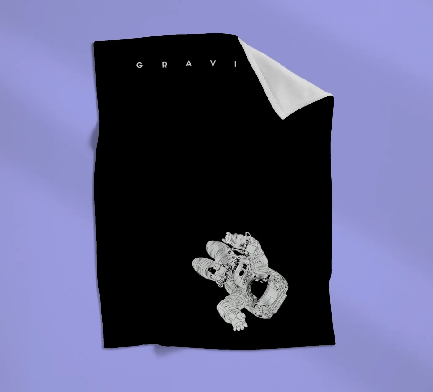 Gravity coperta in pile da Cranio Dsgn