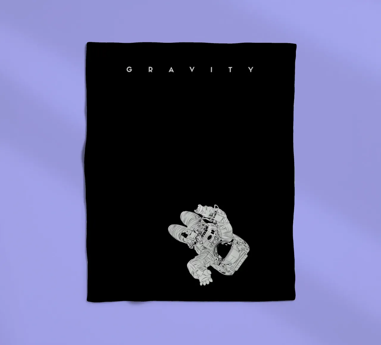 Gravity coperta in pile da Cranio Dsgn