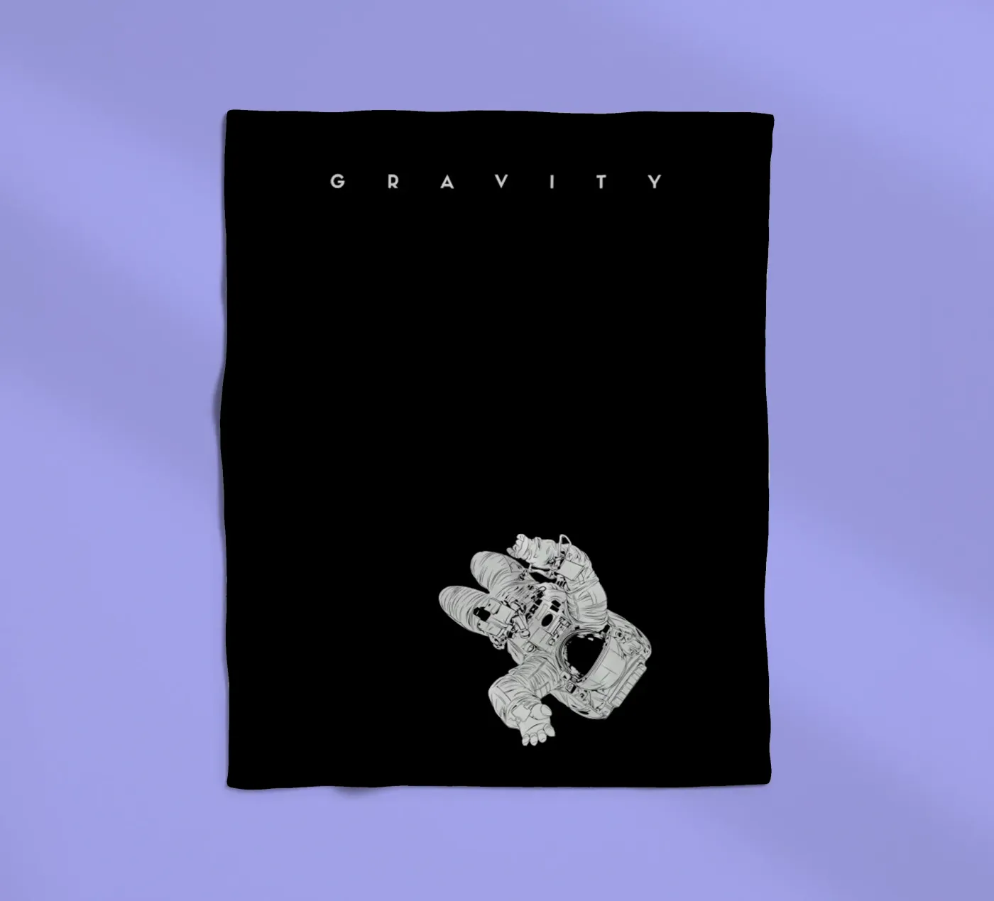 Gravity coperta in pile da Cranio Dsgn