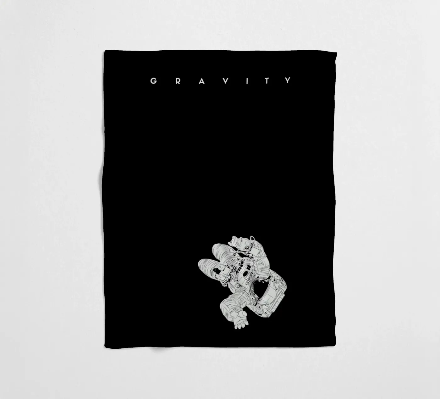 Gravity coperta in pile da Cranio Dsgn