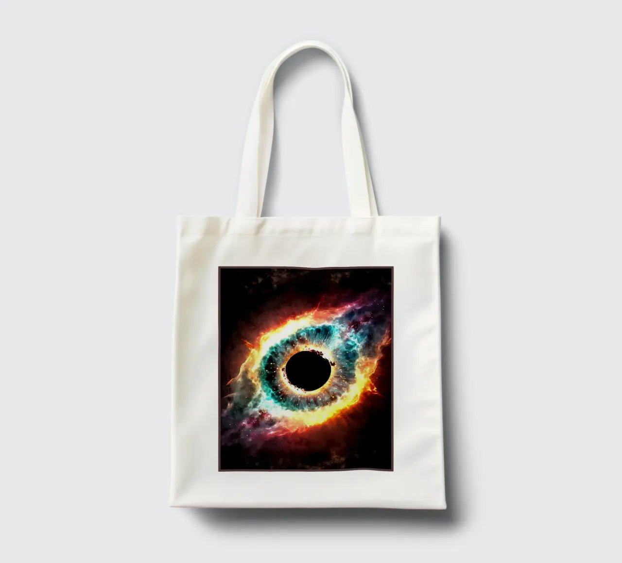 Universo dei buchi neri borsa in juta da Matlock Studio