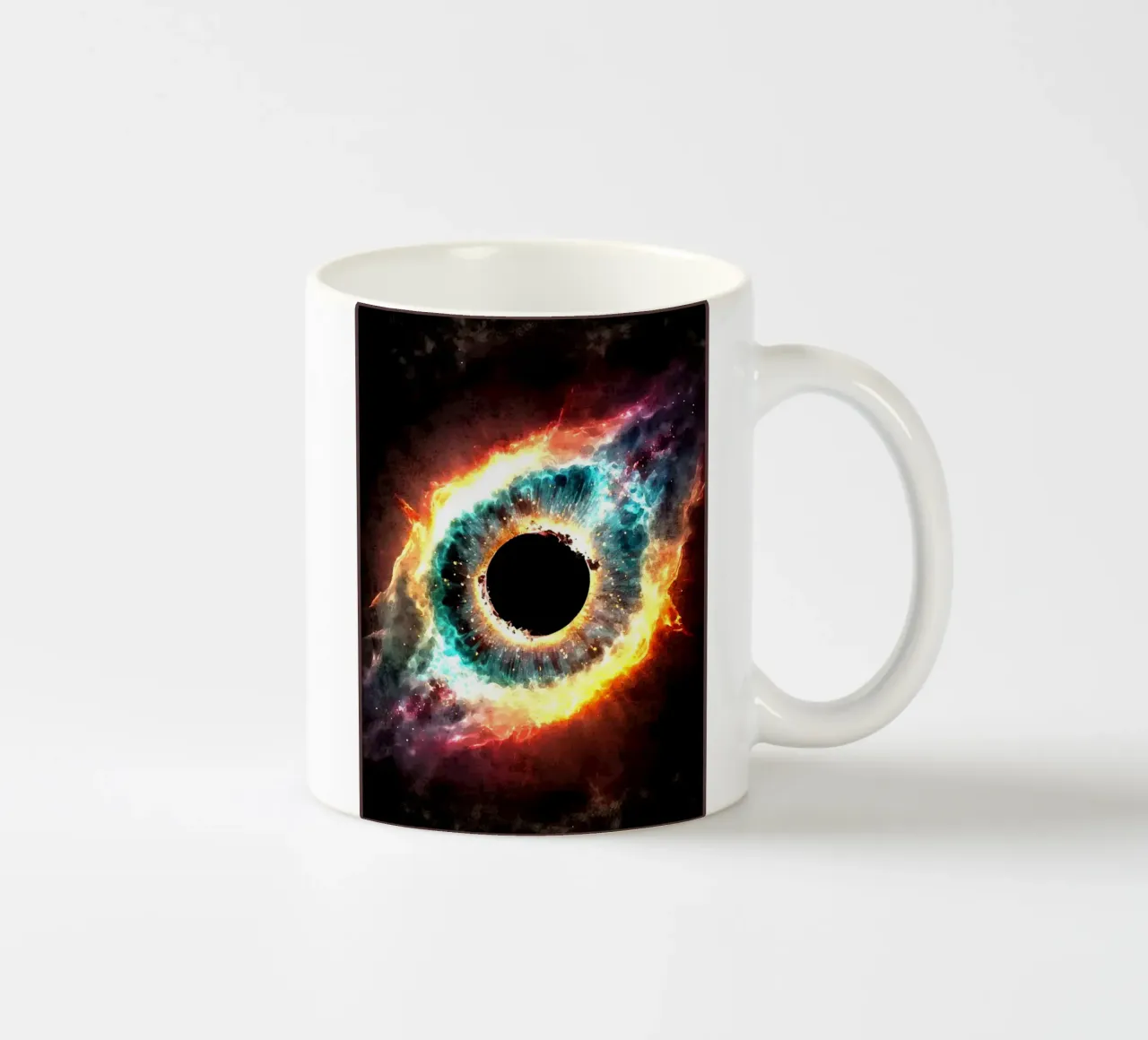 Universo dei buchi neri tazza in ceramica da Matlock Studio