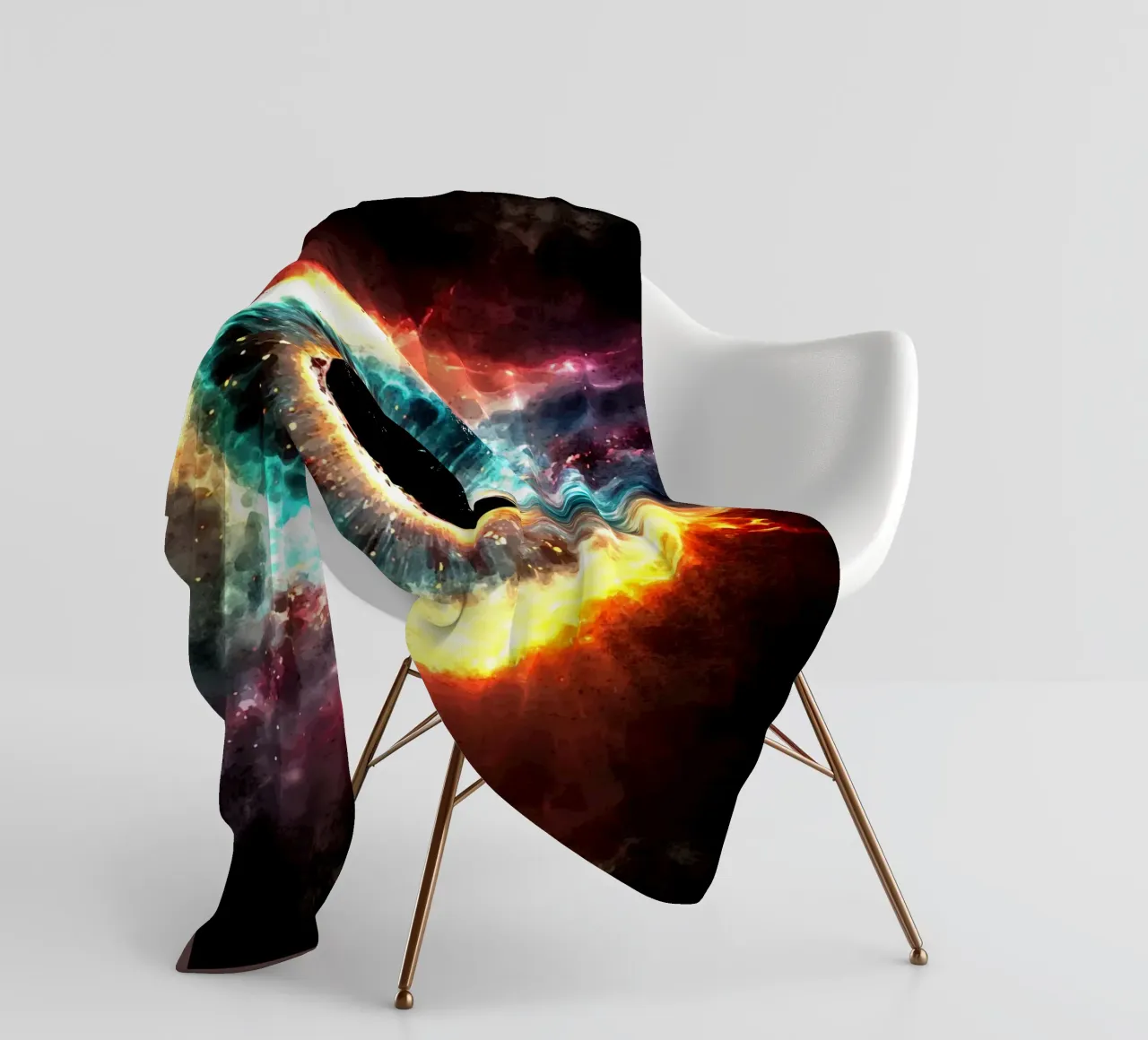 Universo dei buchi neri coperta in pile da Matlock Studio