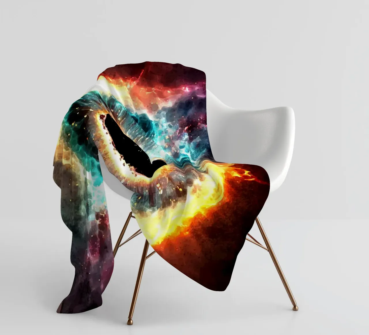 Universo dei buchi neri coperta in pile da Matlock Studio