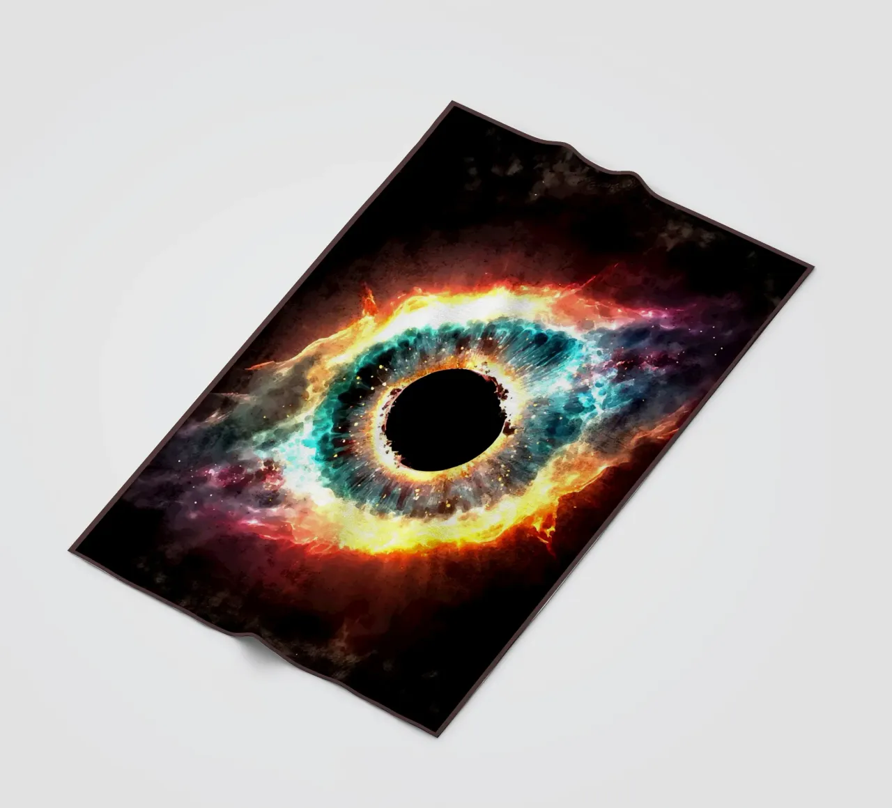 Universo dei buchi neri coperta in pile da Matlock Studio