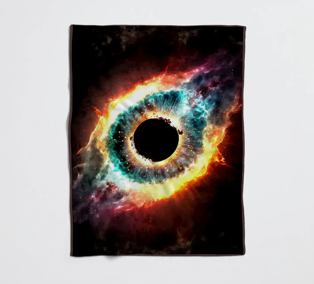 Universo dei buchi neri coperta in pile da Matlock Studio