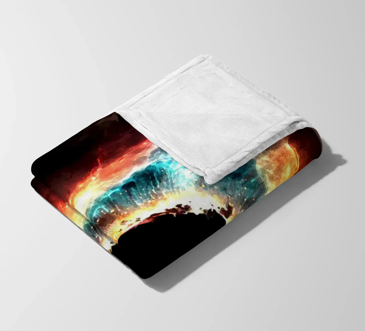 Universo dei buchi neri coperta in pile da Matlock Studio