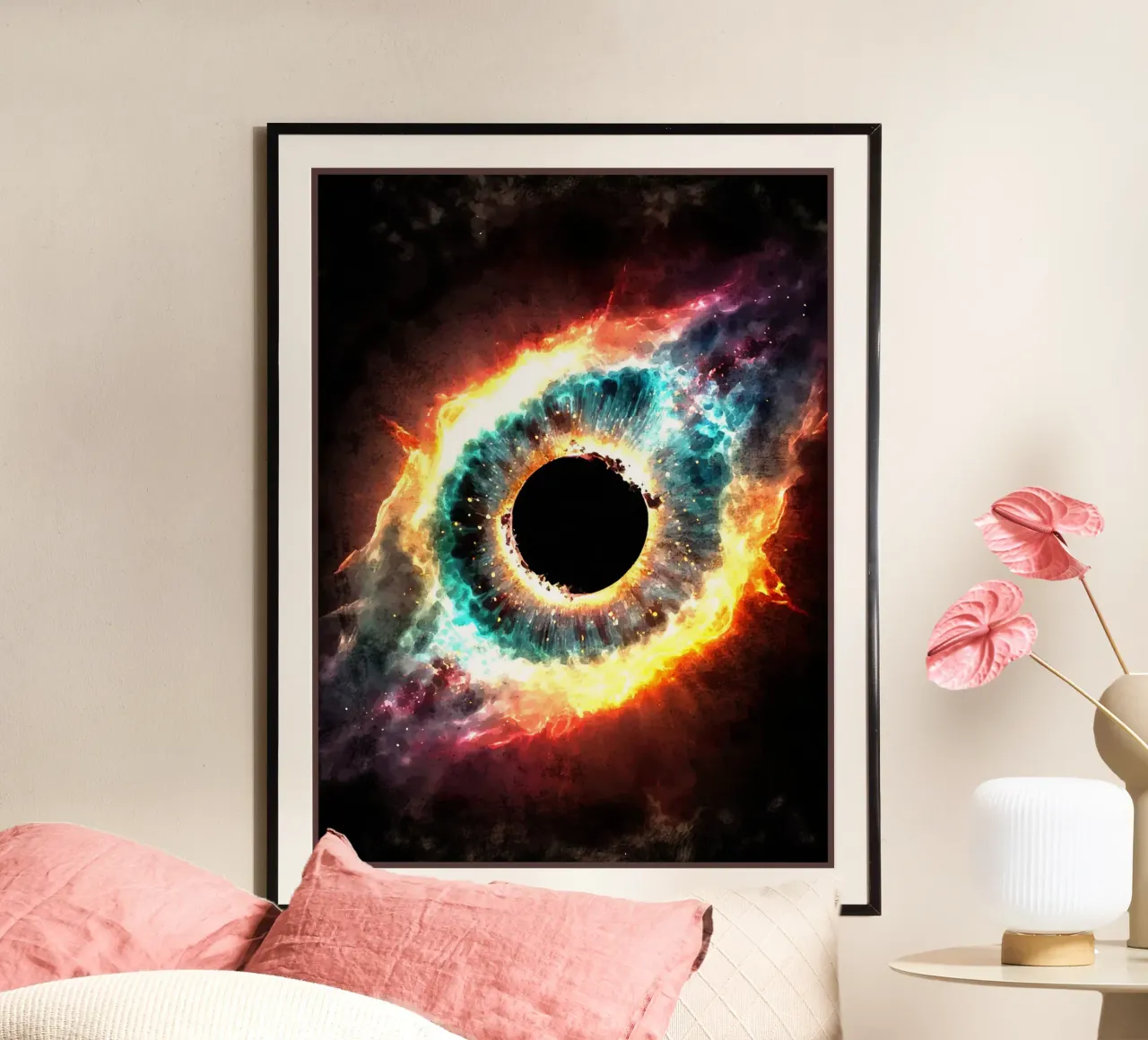 Universo dei buchi neri carta hahnemühle da Matlock Studio