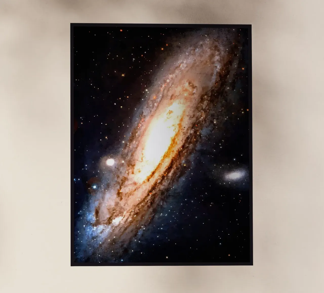 Andromeda pellicola backlit da Matlock Studio