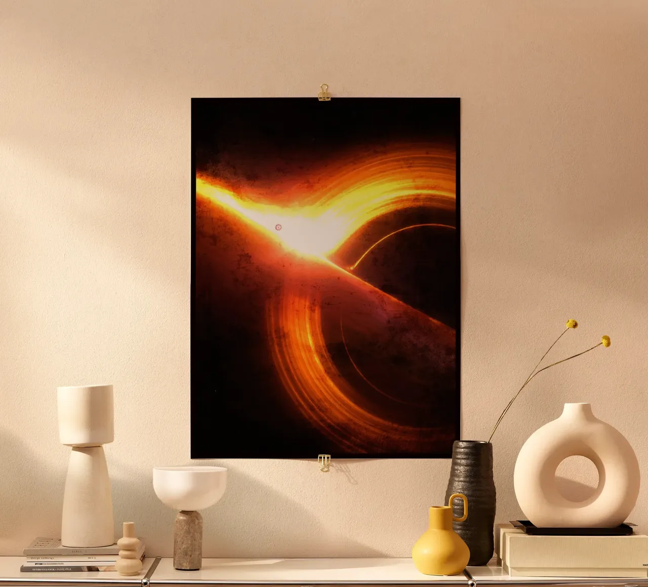 Buco nero interstellare carta hahnemühle da Matlock Studio
