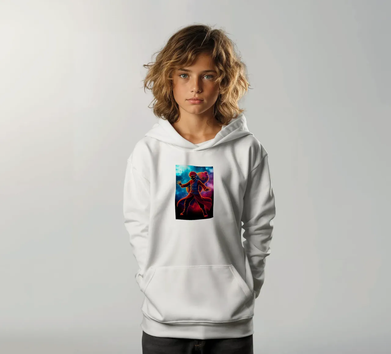 Soul Of Gaara felpa bambino con cappuccio da DGSoulheroes