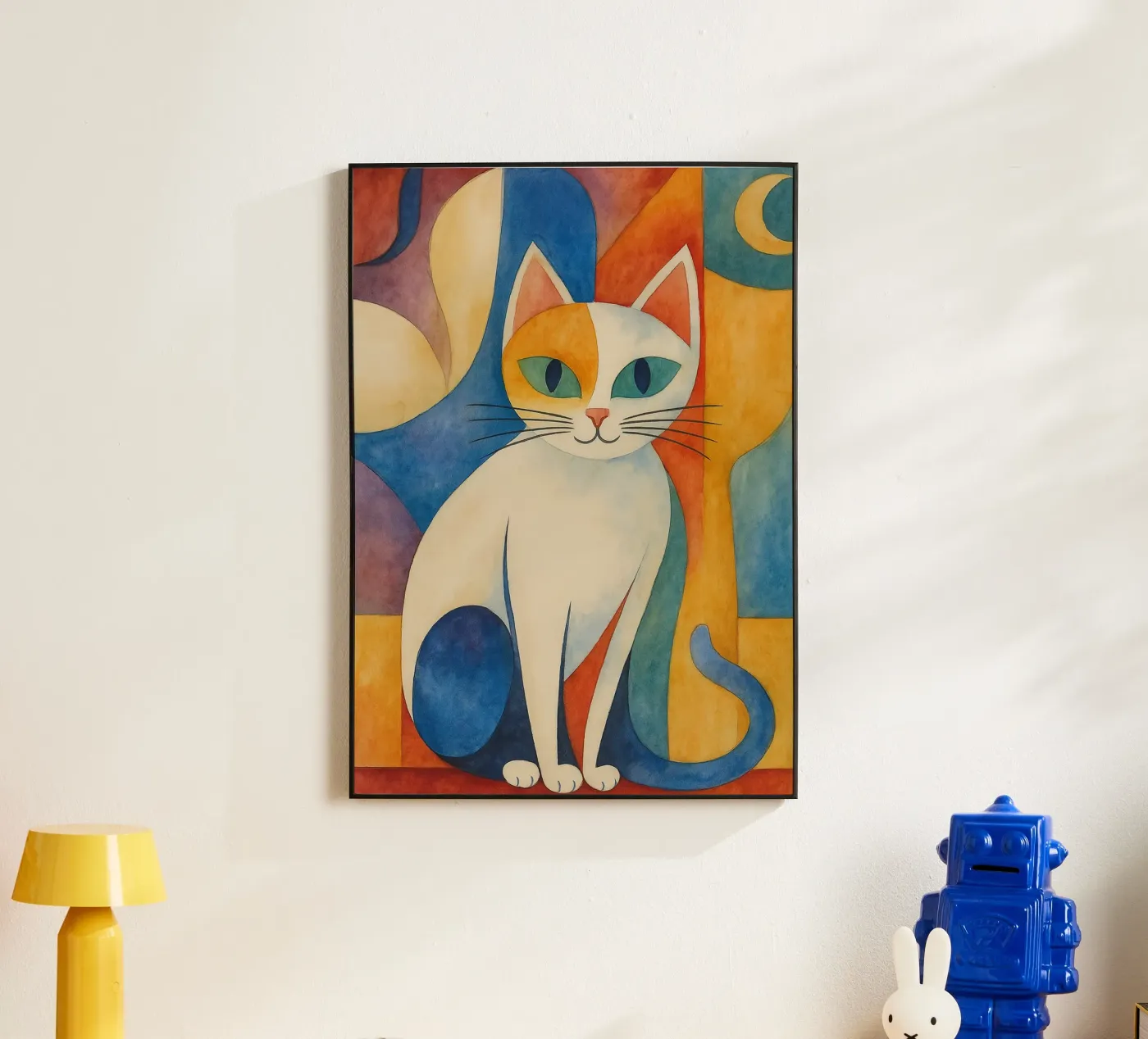 cat drawing forex plate by Botania