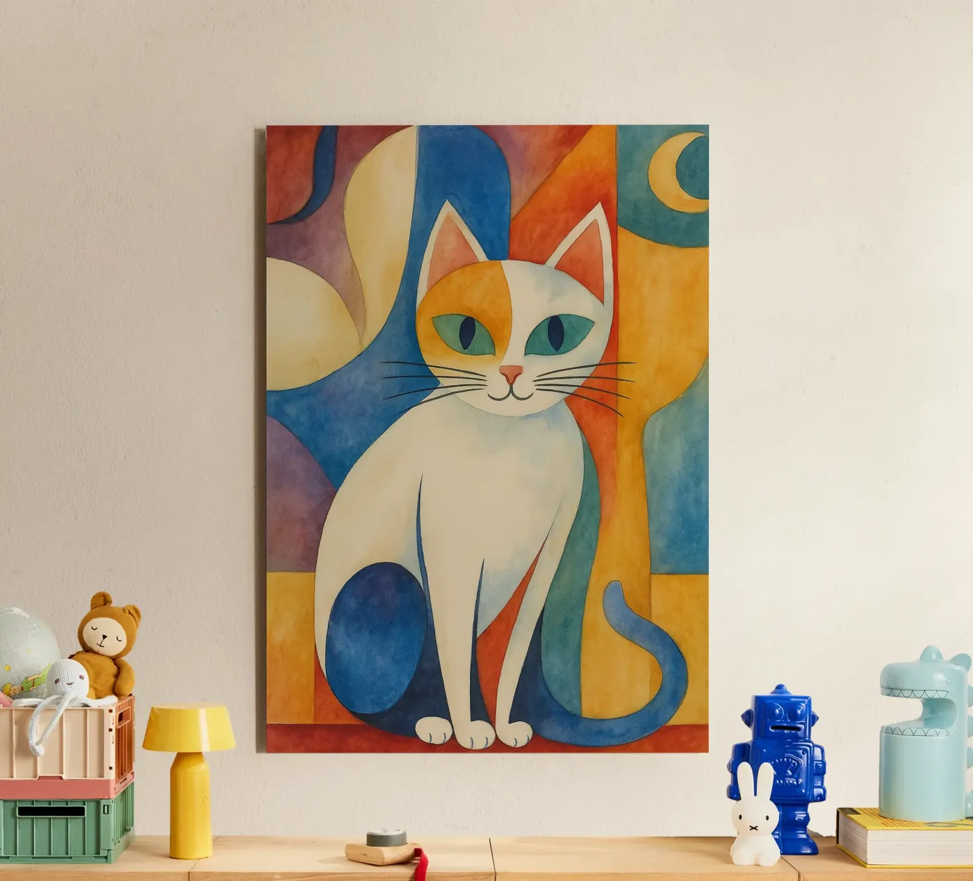 cat drawing forex plate by Botania