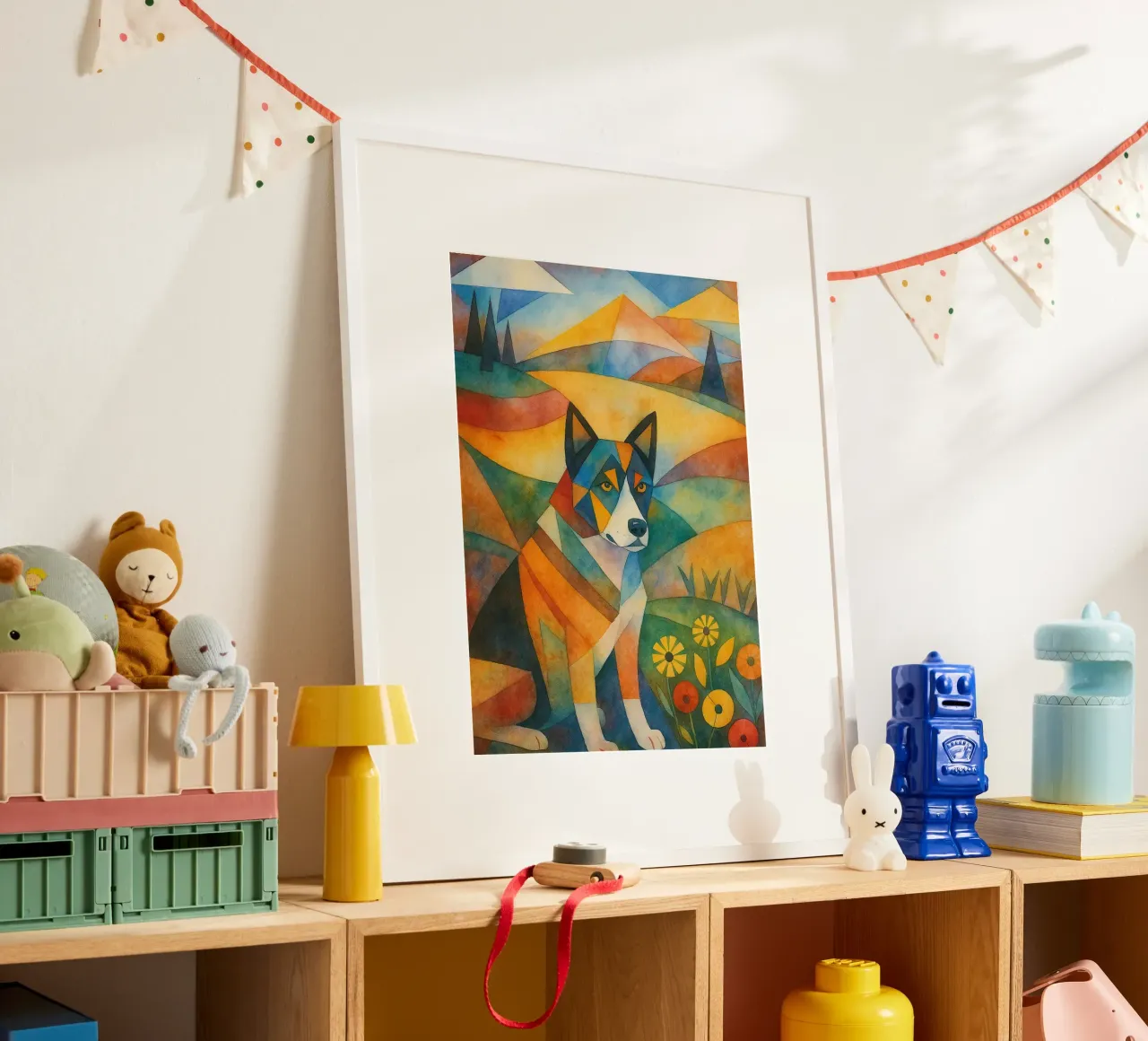disegno del cane poster da Botania