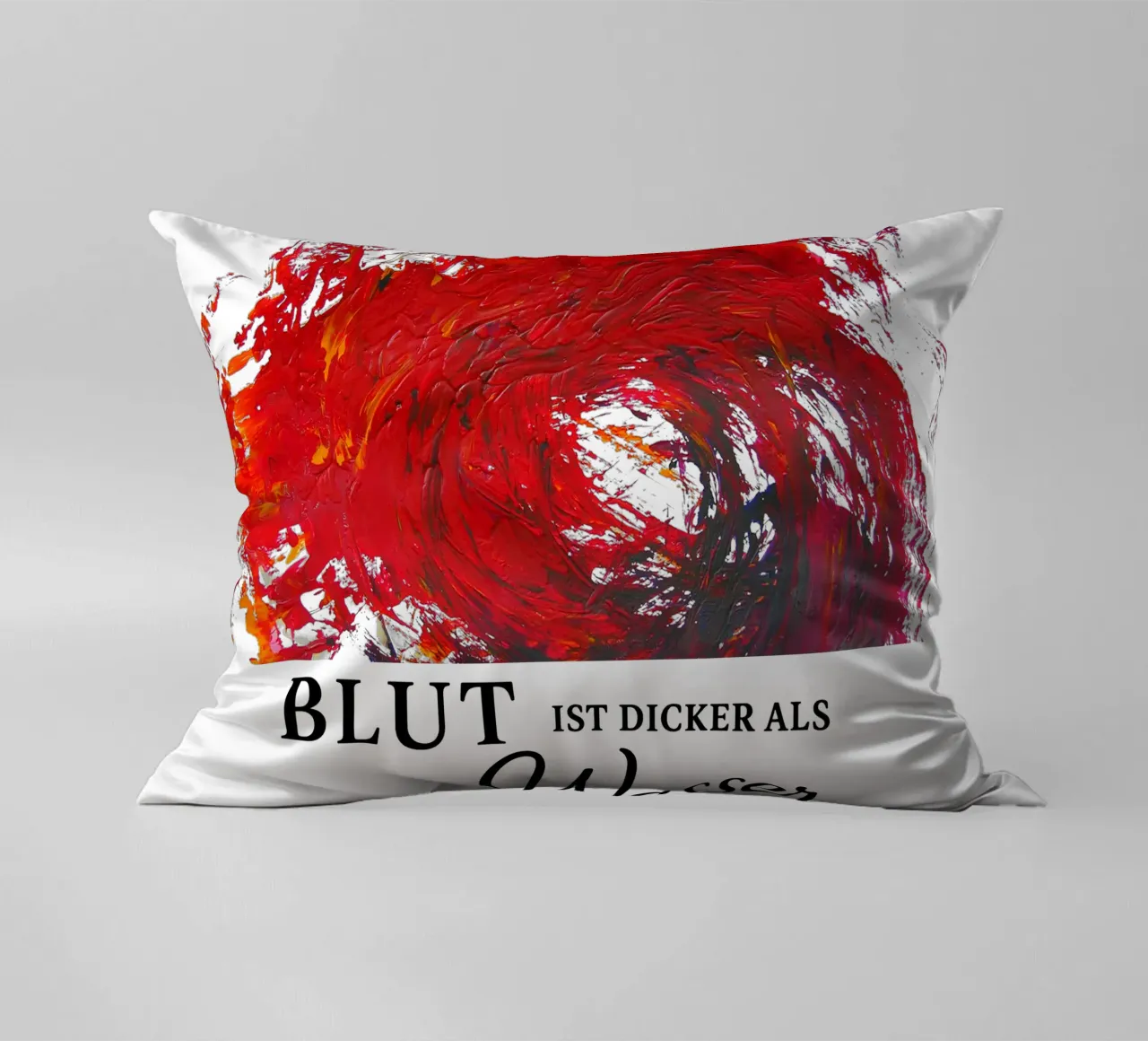 BLUT IST DICKER ALS WASSER cuscino da Vintage Van Gogh