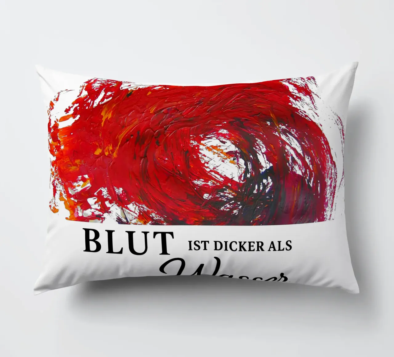 BLUT IST DICKER ALS WASSER cuscino da Vintage Van Gogh