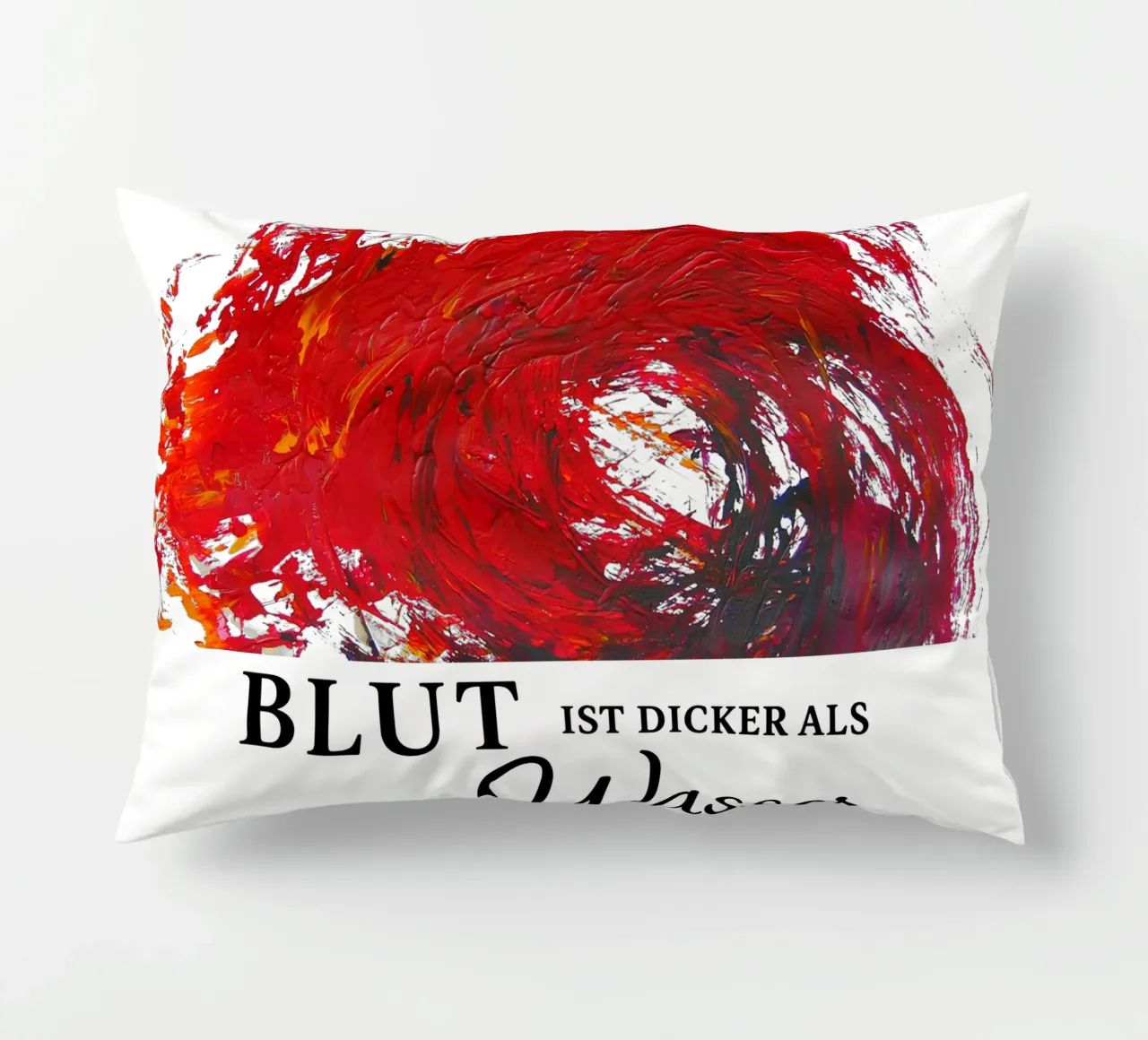 BLUT IST DICKER ALS WASSER cuscino da Vintage Van Gogh